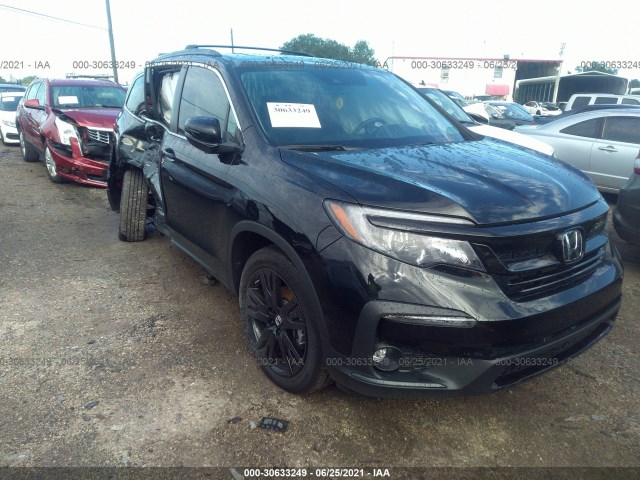 HONDA PILOT 2021 5fnyf5h22mb003834