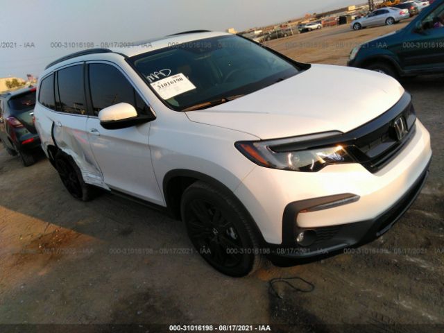 HONDA PILOT 2021 5fnyf5h24mb011112