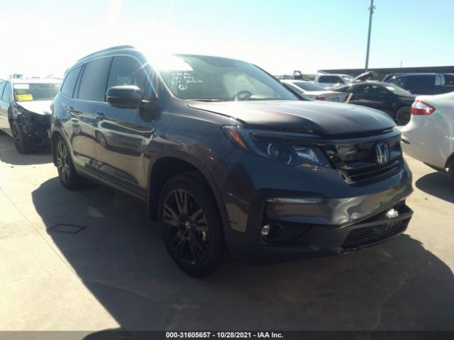 HONDA PILOT 2021 5fnyf5h24mb040903