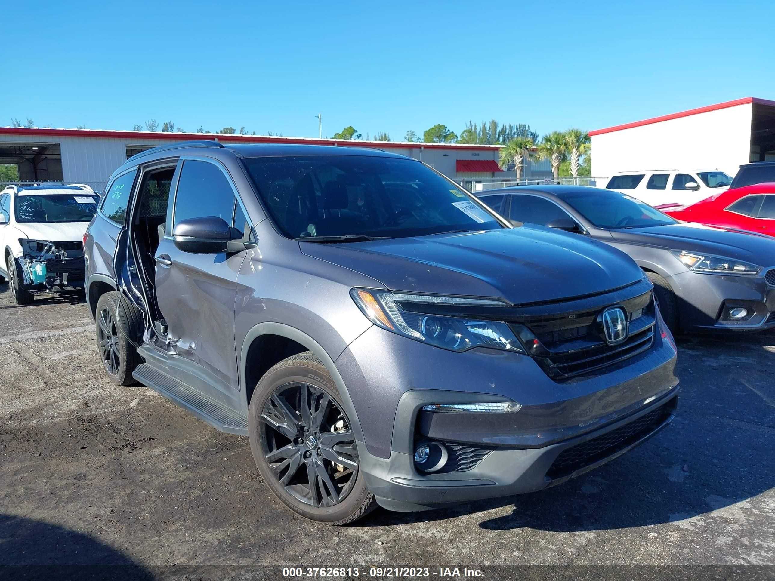 HONDA PILOT 2021 5fnyf5h27mb003182