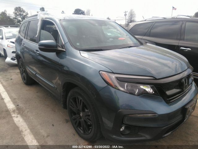 HONDA PILOT 2021 5fnyf5h27mb031645