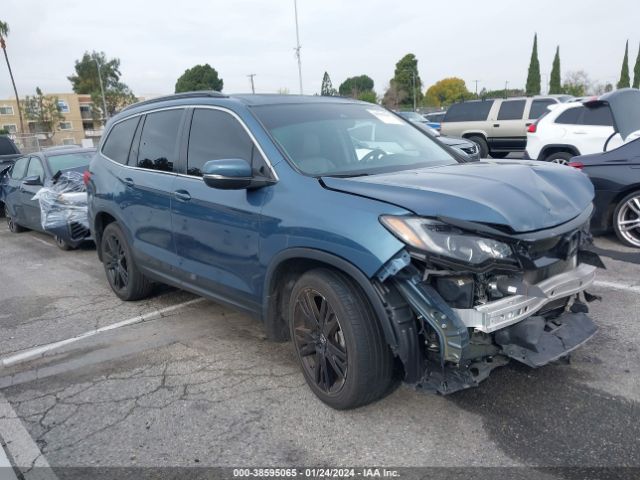 HONDA PILOT 2021 5fnyf5h28mb008083