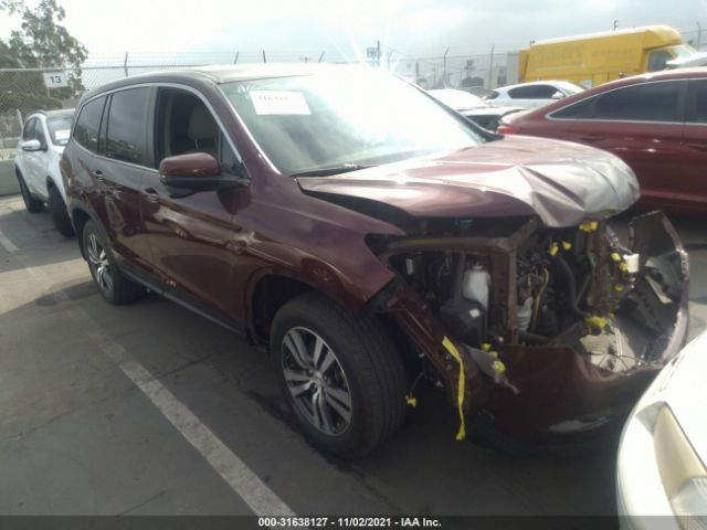 HONDA PILOT 2018 5fnyf5h31jb004056