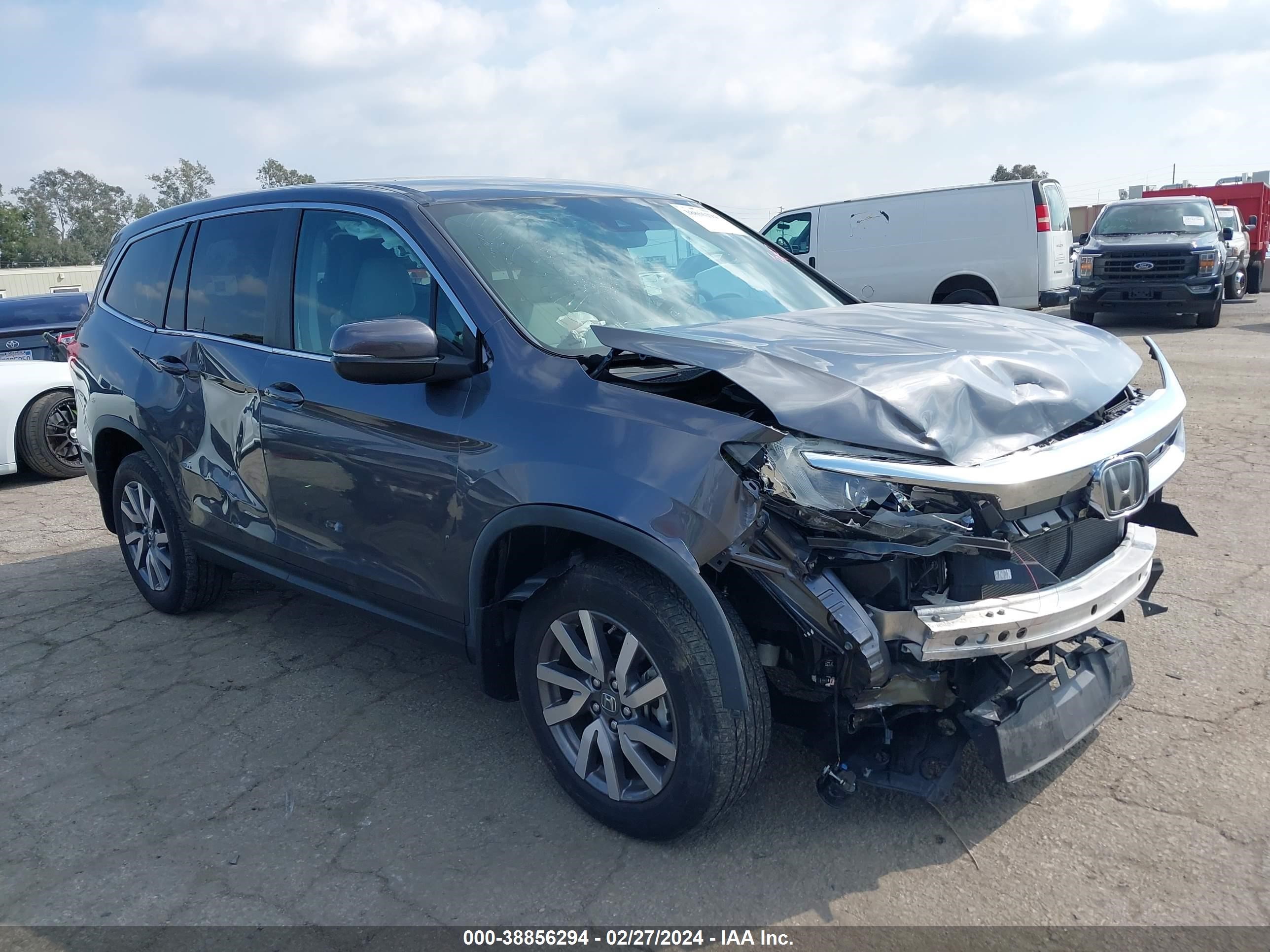 HONDA PILOT 2019 5fnyf5h34kb041149