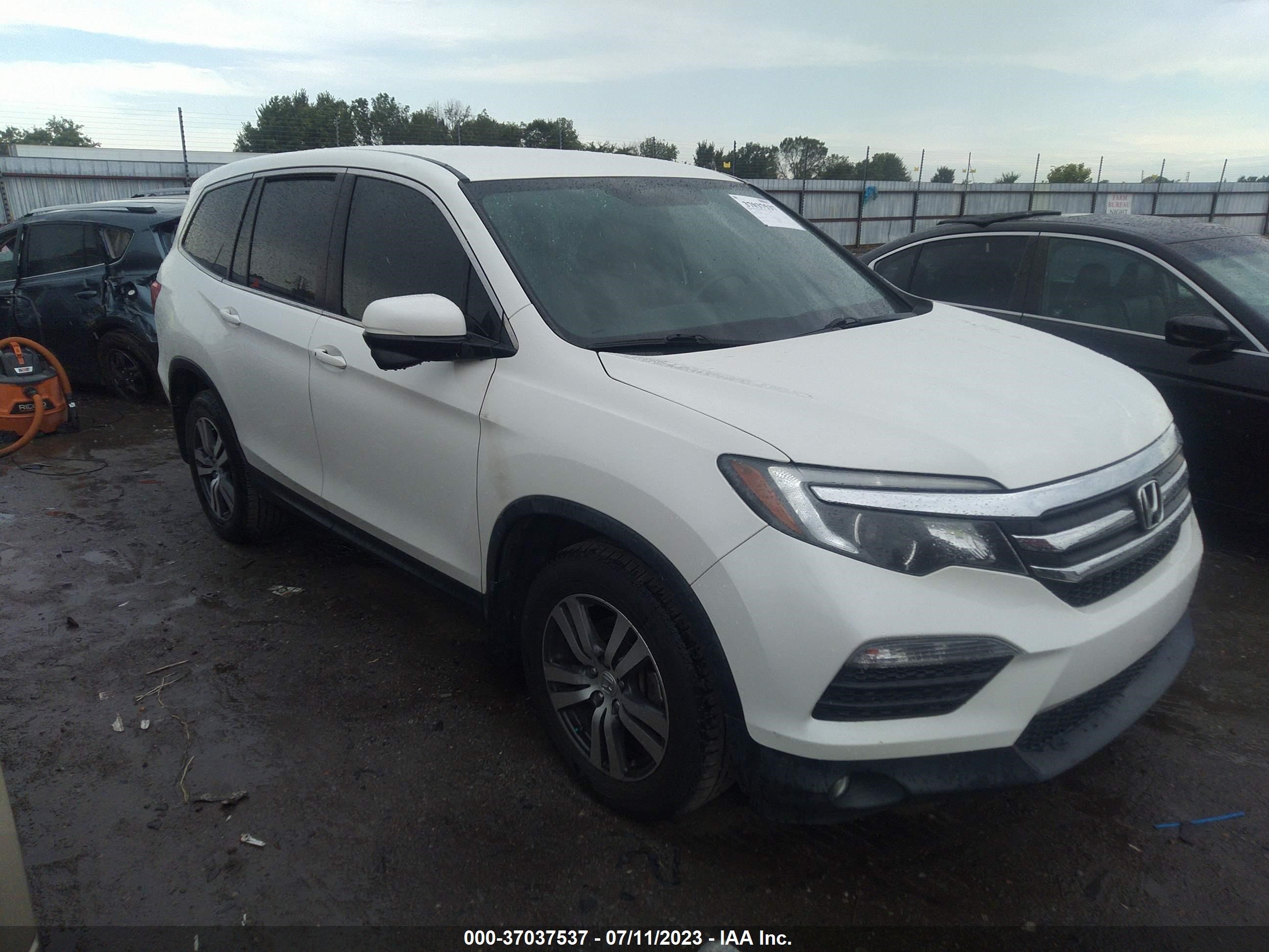 HONDA PILOT 2017 5fnyf5h37hb044619