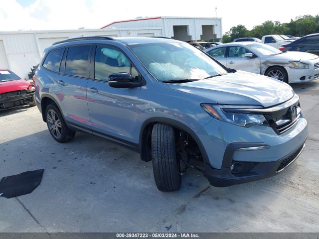 HONDA PILOT 2022 5fnyf5h37nb018422