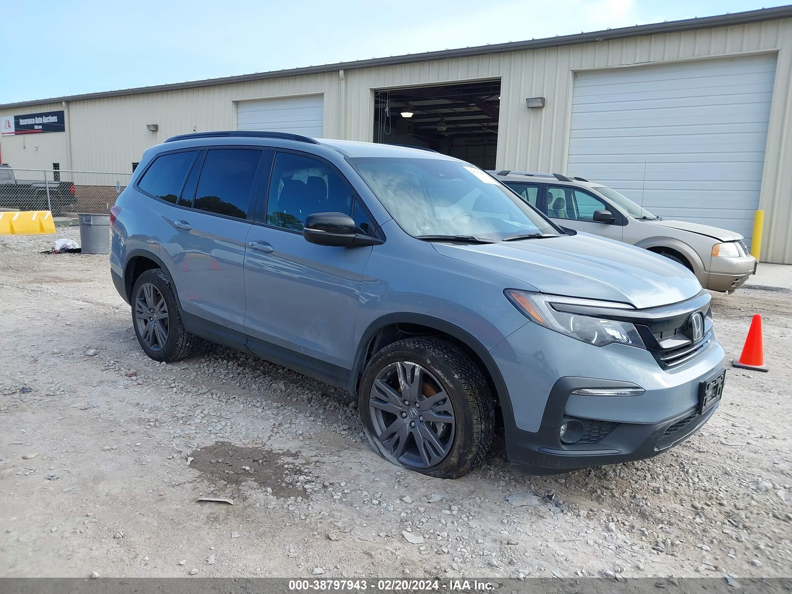 HONDA PILOT 2022 5fnyf5h39nb037537