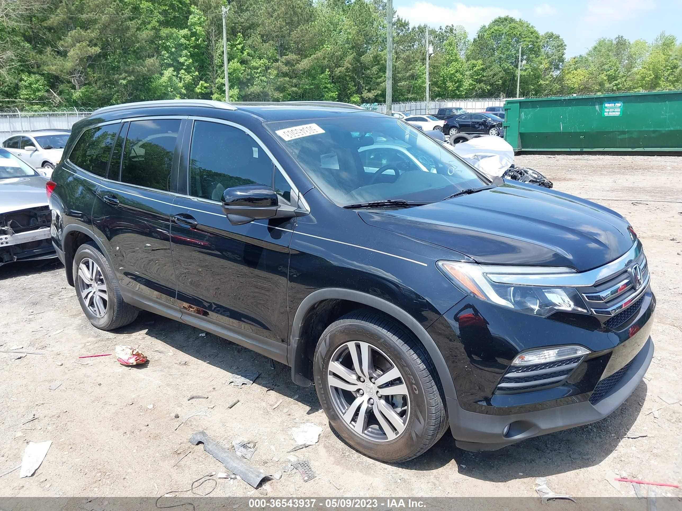 HONDA PILOT 2017 5fnyf5h3xhb044033