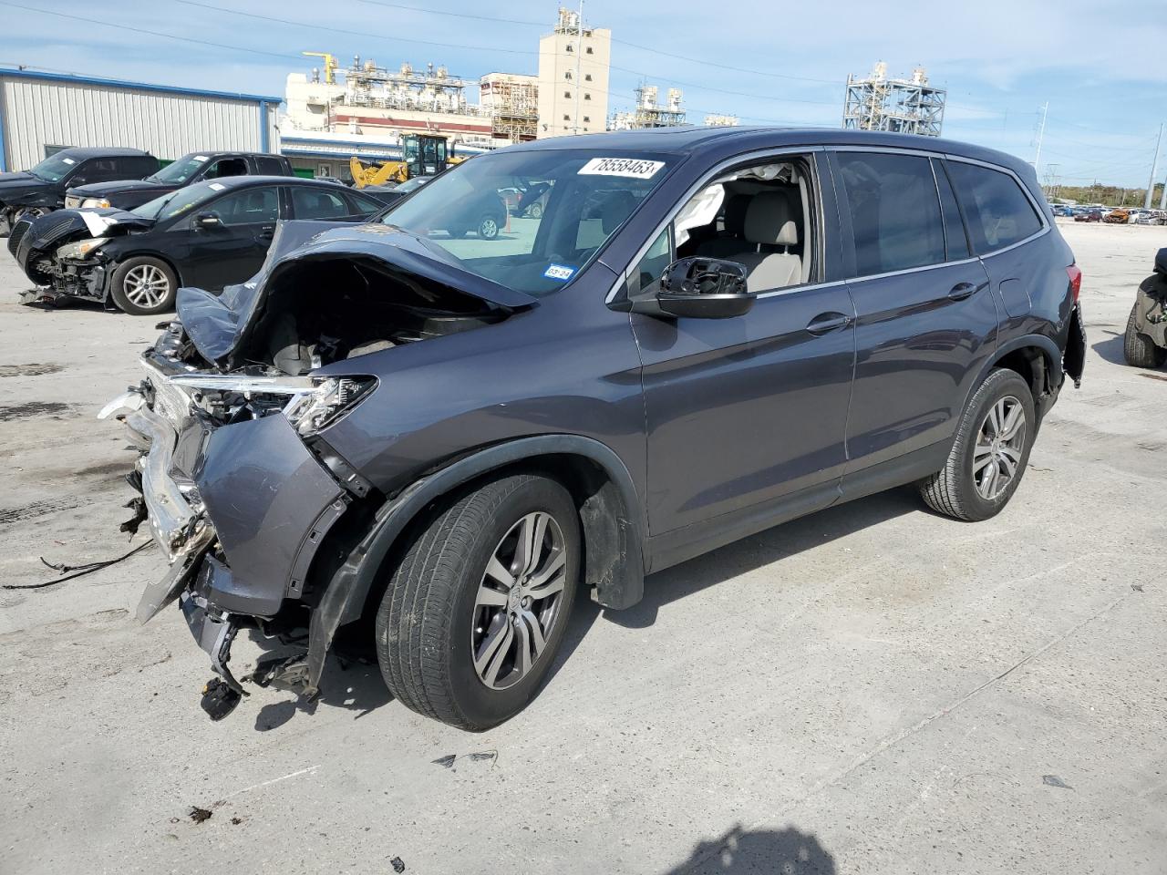 HONDA PILOT 2017 5fnyf5h50hb001578