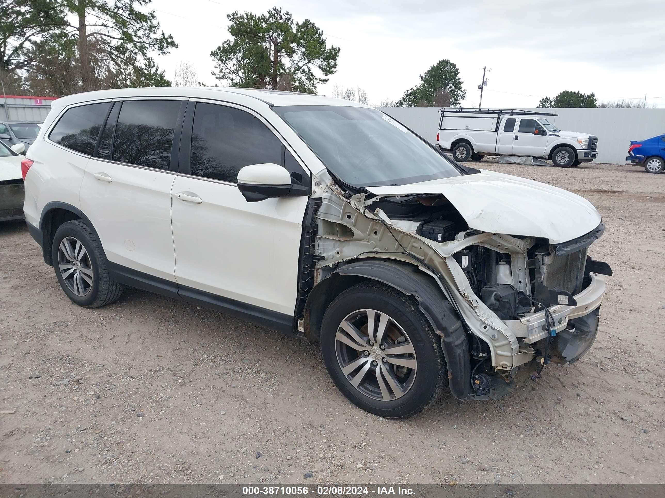 HONDA PILOT 2017 5fnyf5h50hb016954