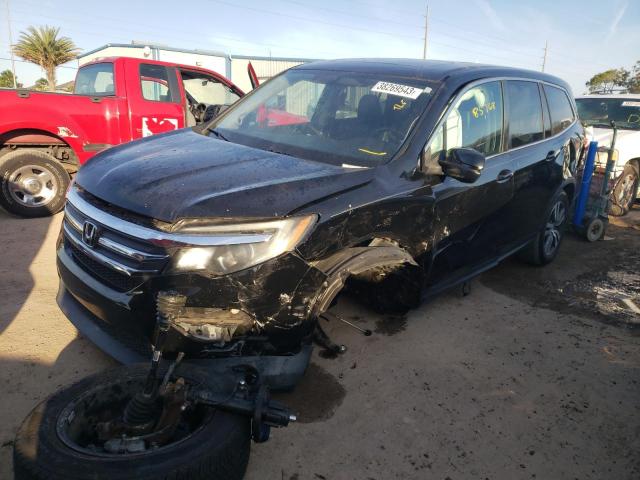 HONDA PILOT EXL 2016 5fnyf5h51gb037245