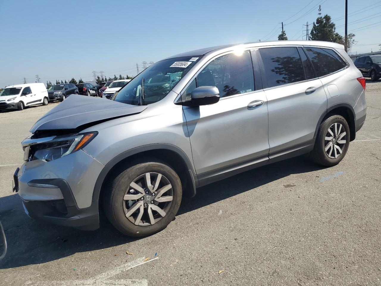 HONDA PILOT 2022 5fnyf5h51nb016053