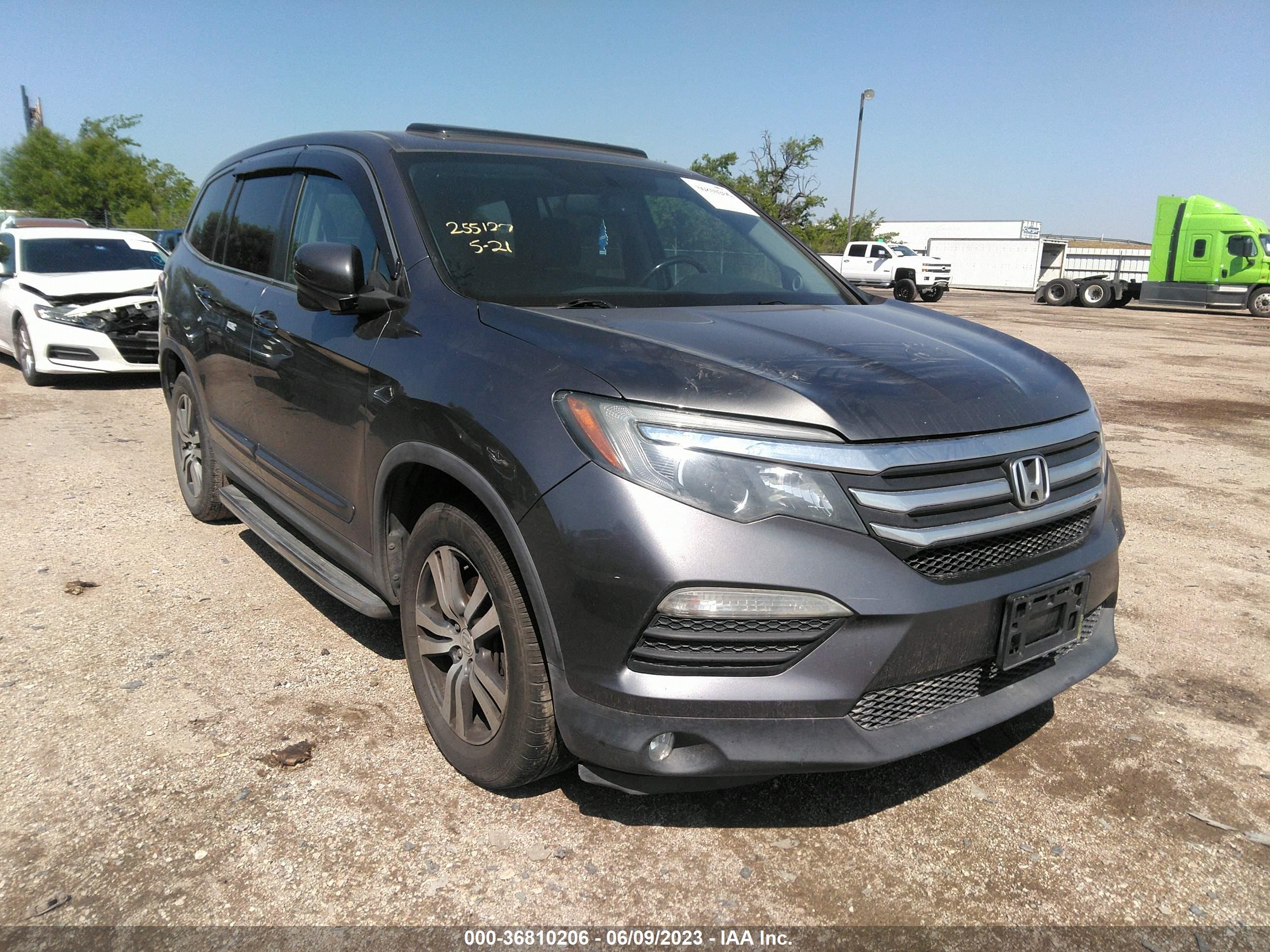 HONDA PILOT 2016 5fnyf5h52gb007882