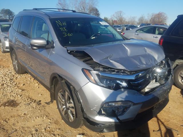 HONDA PILOT EXL 2017 5fnyf5h53hb022344