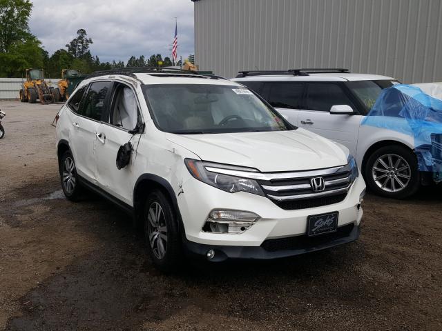 HONDA PILOT EXL 2017 5fnyf5h53hb028354