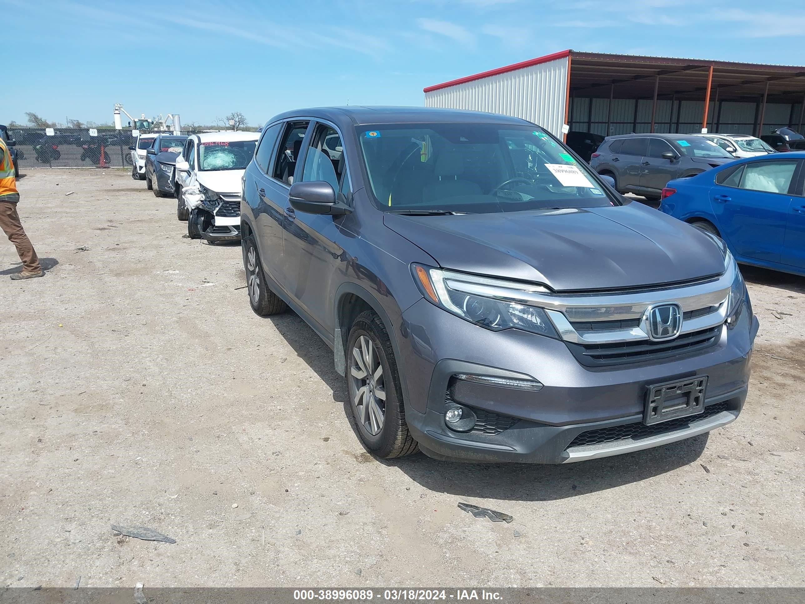 HONDA PILOT 2021 5fnyf5h53mb002539