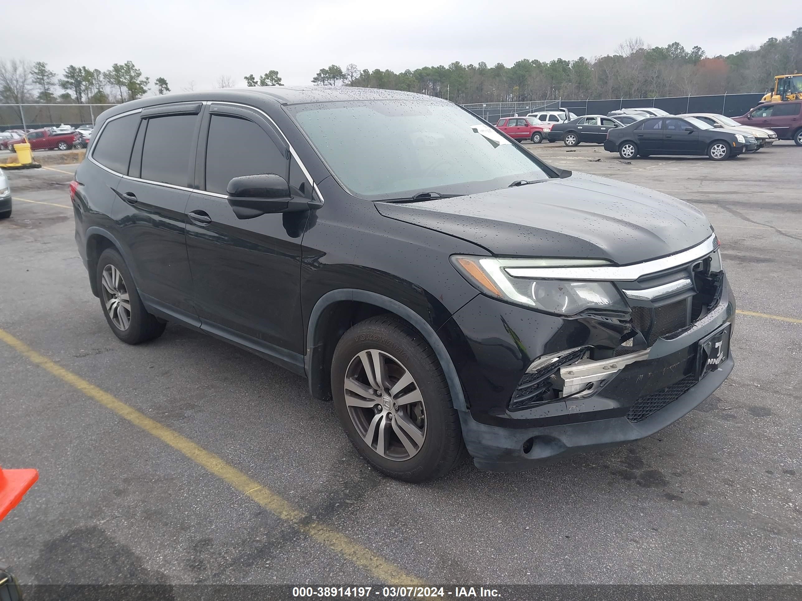 HONDA PILOT 2016 5fnyf5h54gb045789