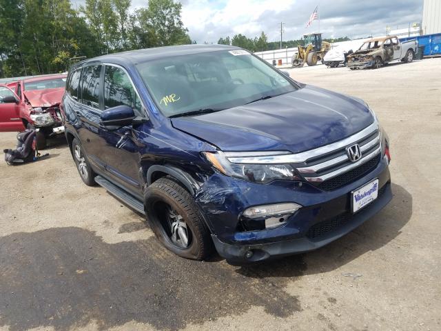 HONDA PILOT EXL 2016 5fnyf5h54gb055075