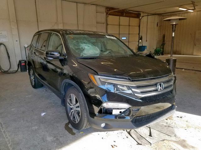 HONDA PILOT EXL 2017 5fnyf5h54hb012292