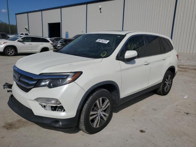 HONDA PILOT EXL 2017 5fnyf5h54hb024748