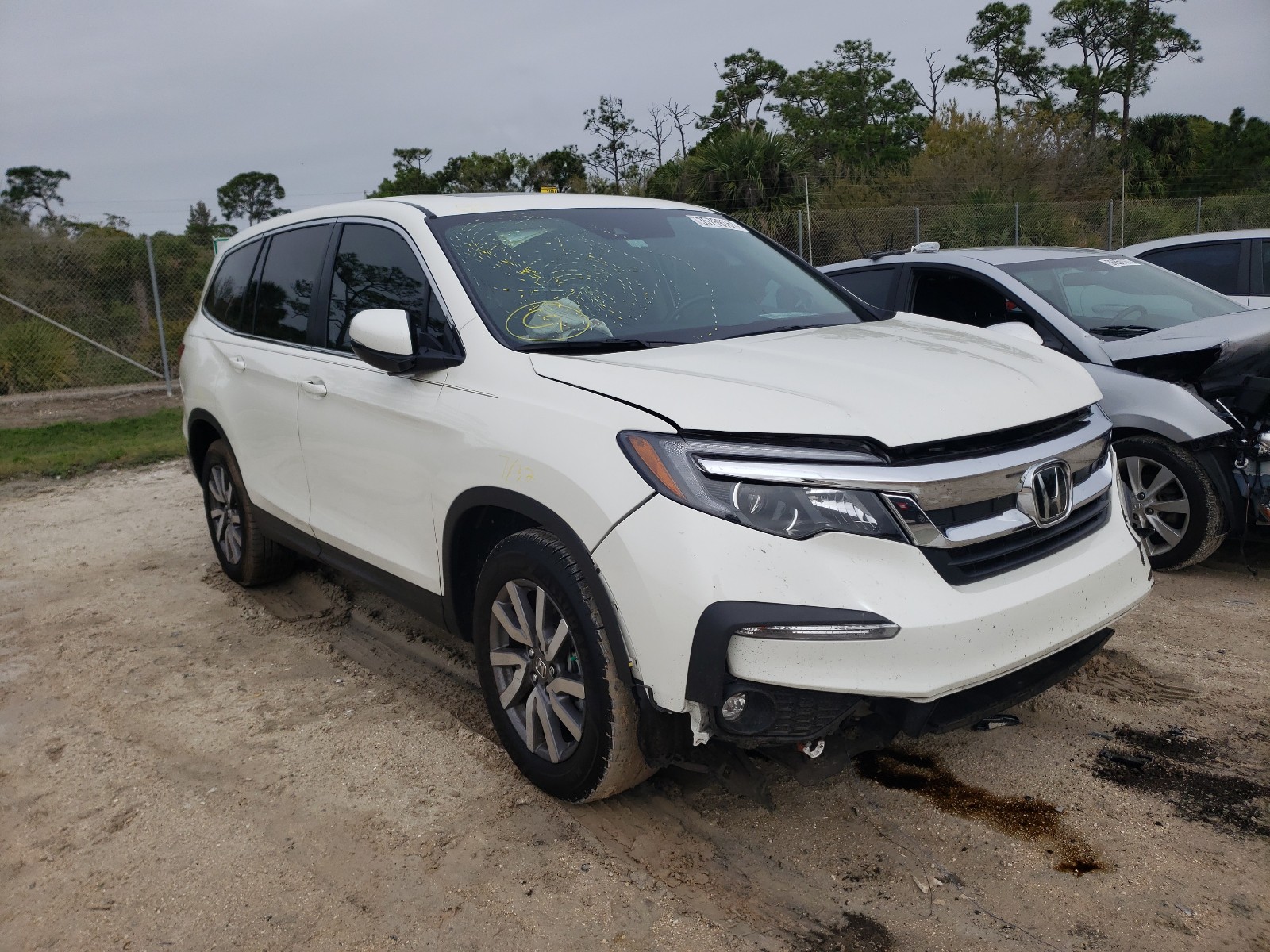 HONDA PILOT EXL 2019 5fnyf5h54kb017600