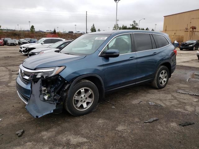 HONDA PILOT EXL 2019 5fnyf5h54kb026846