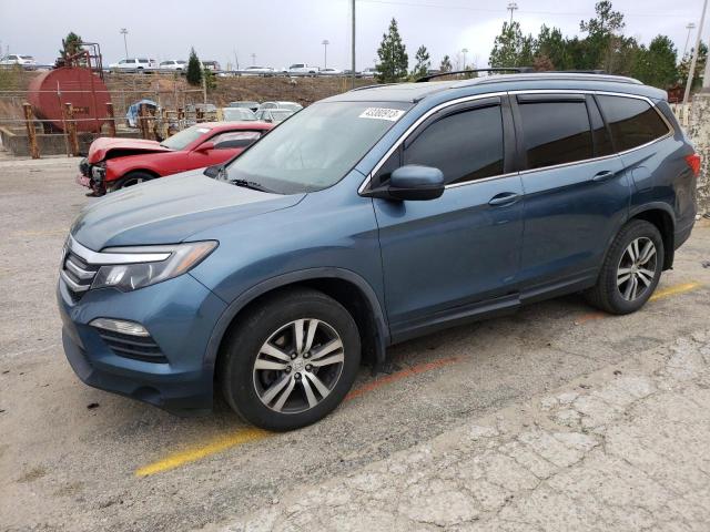 HONDA PILOT EXL 2016 5fnyf5h55gb005592