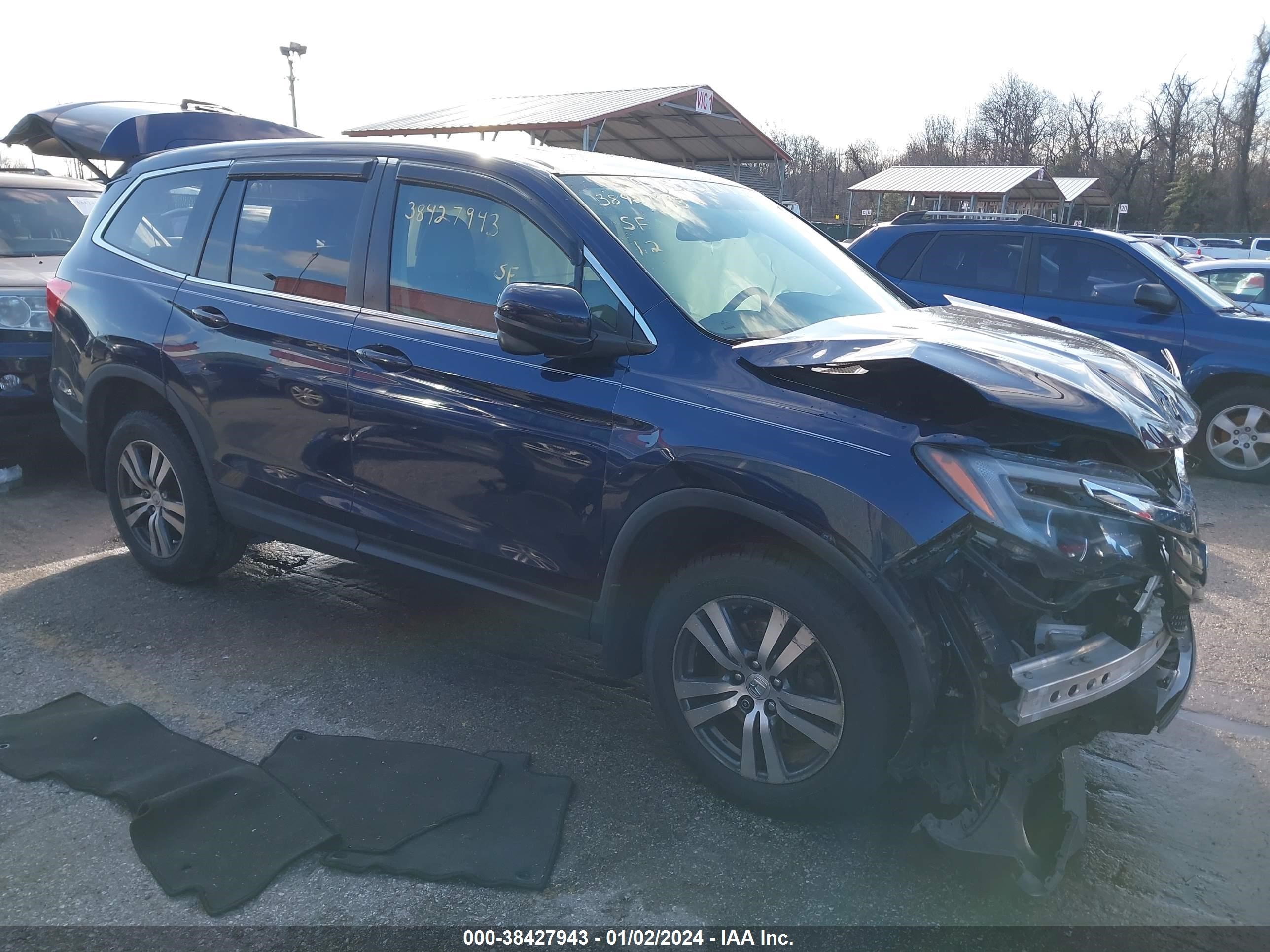 HONDA PILOT 2016 5fnyf5h55gb057370