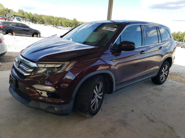 HONDA PILOT EXL 2017 5fnyf5h55hb004136