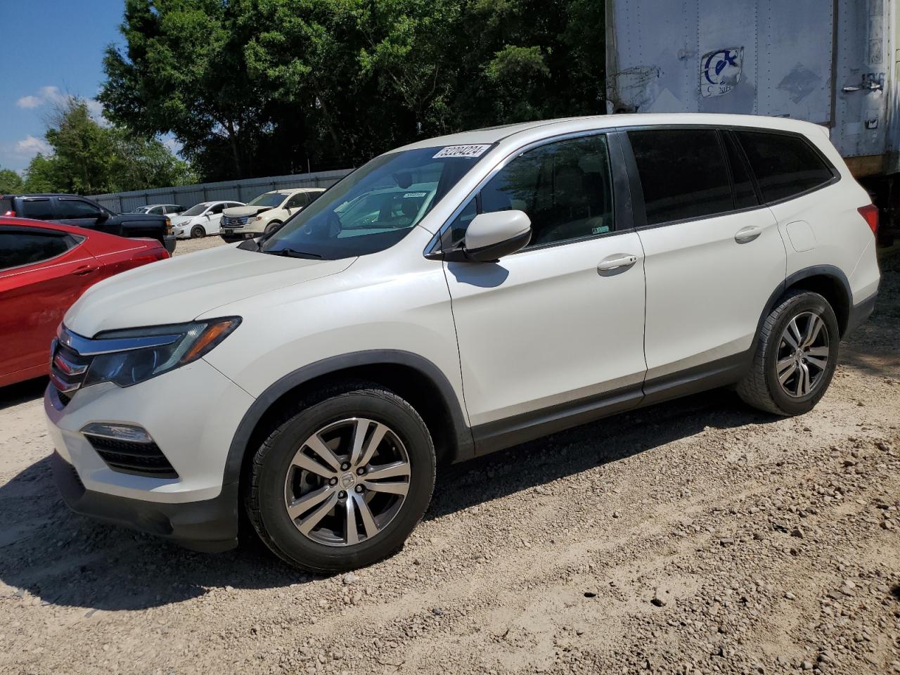 HONDA PILOT EXL 2017 5fnyf5h55hb042336