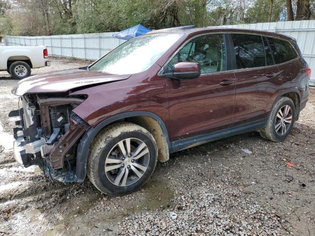 HONDA PILOT EXL 2017 5fnyf5h56hb021270