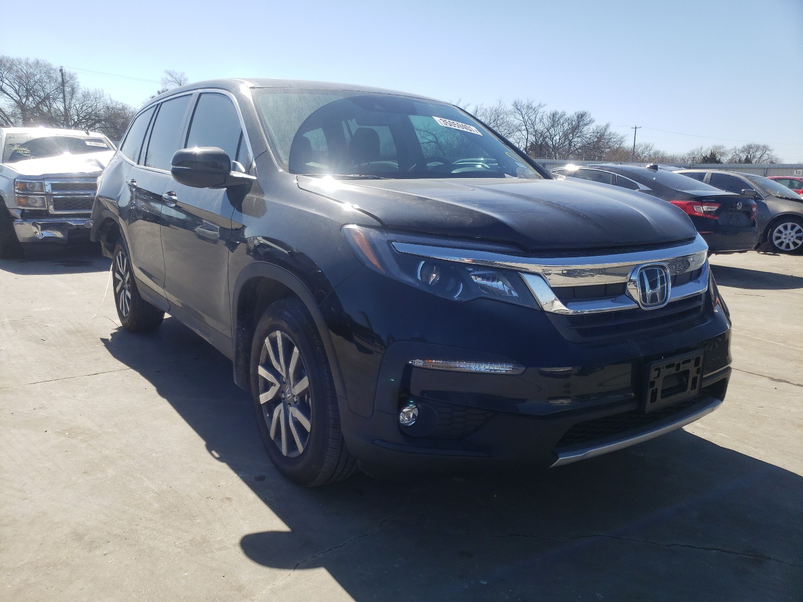 HONDA PILOT EXL 2021 5fnyf5h56mb019822