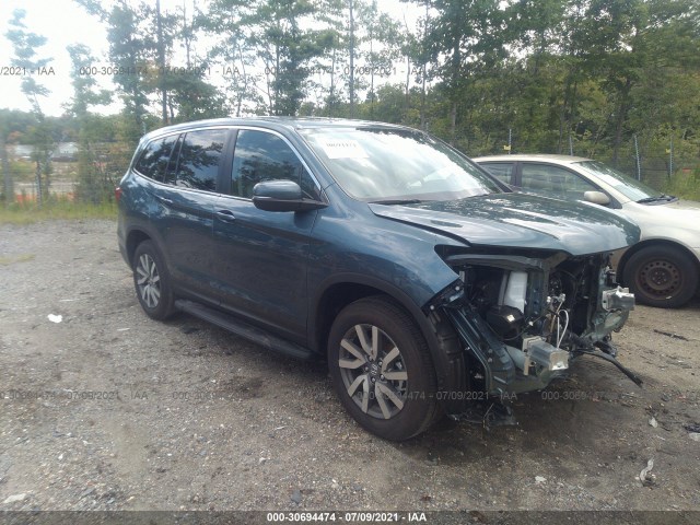 HONDA PILOT 2021 5fnyf5h56mb024356