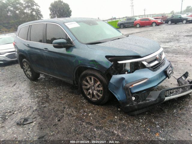 HONDA PILOT 2021 5fnyf5h56mb024373