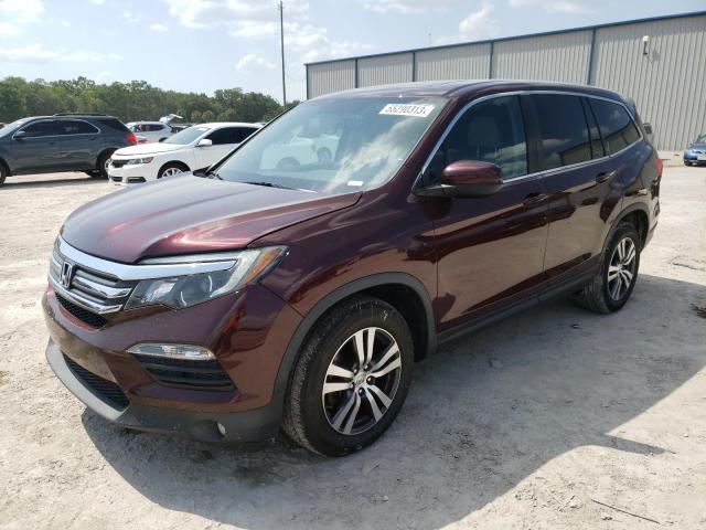 HONDA PILOT EXL 2017 5fnyf5h57hb038384