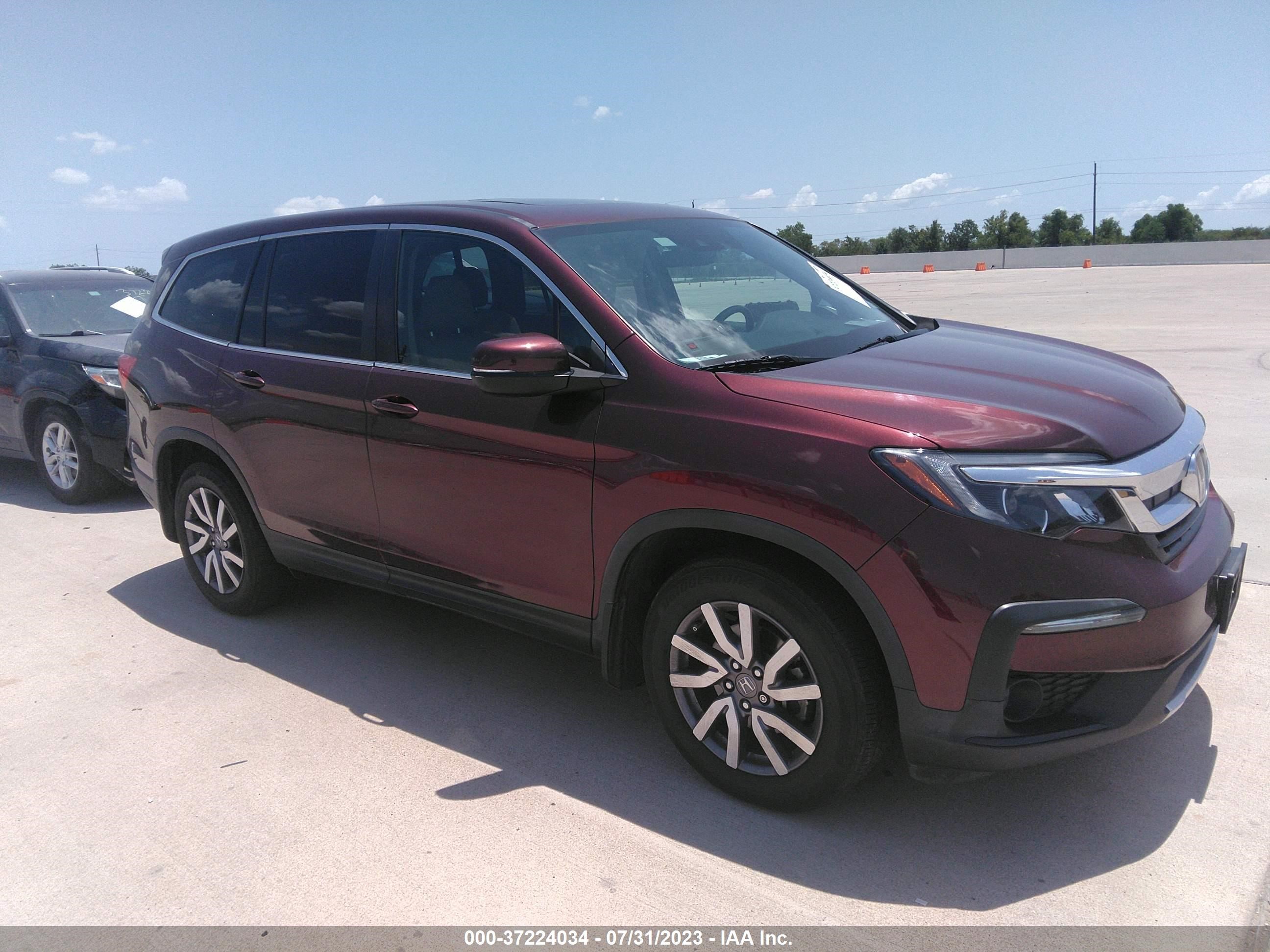 HONDA PILOT 2019 5fnyf5h57kb045553