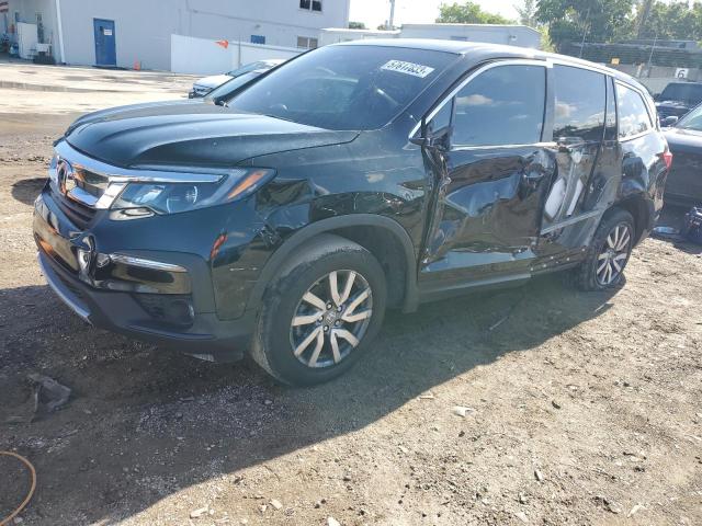 HONDA PILOT EXL 2021 5fnyf5h57mb044745