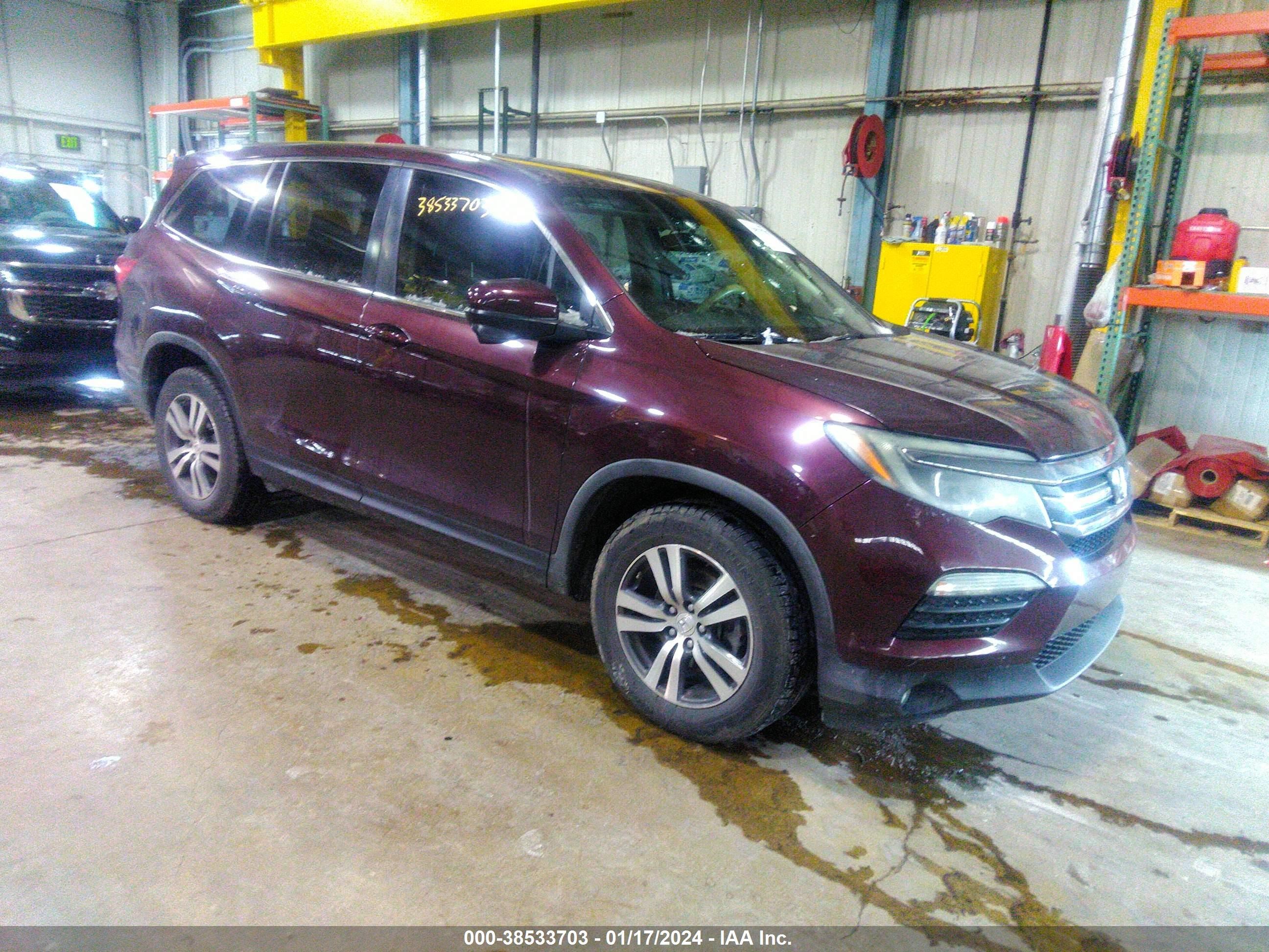 HONDA PILOT 2016 5fnyf5h58gb028297