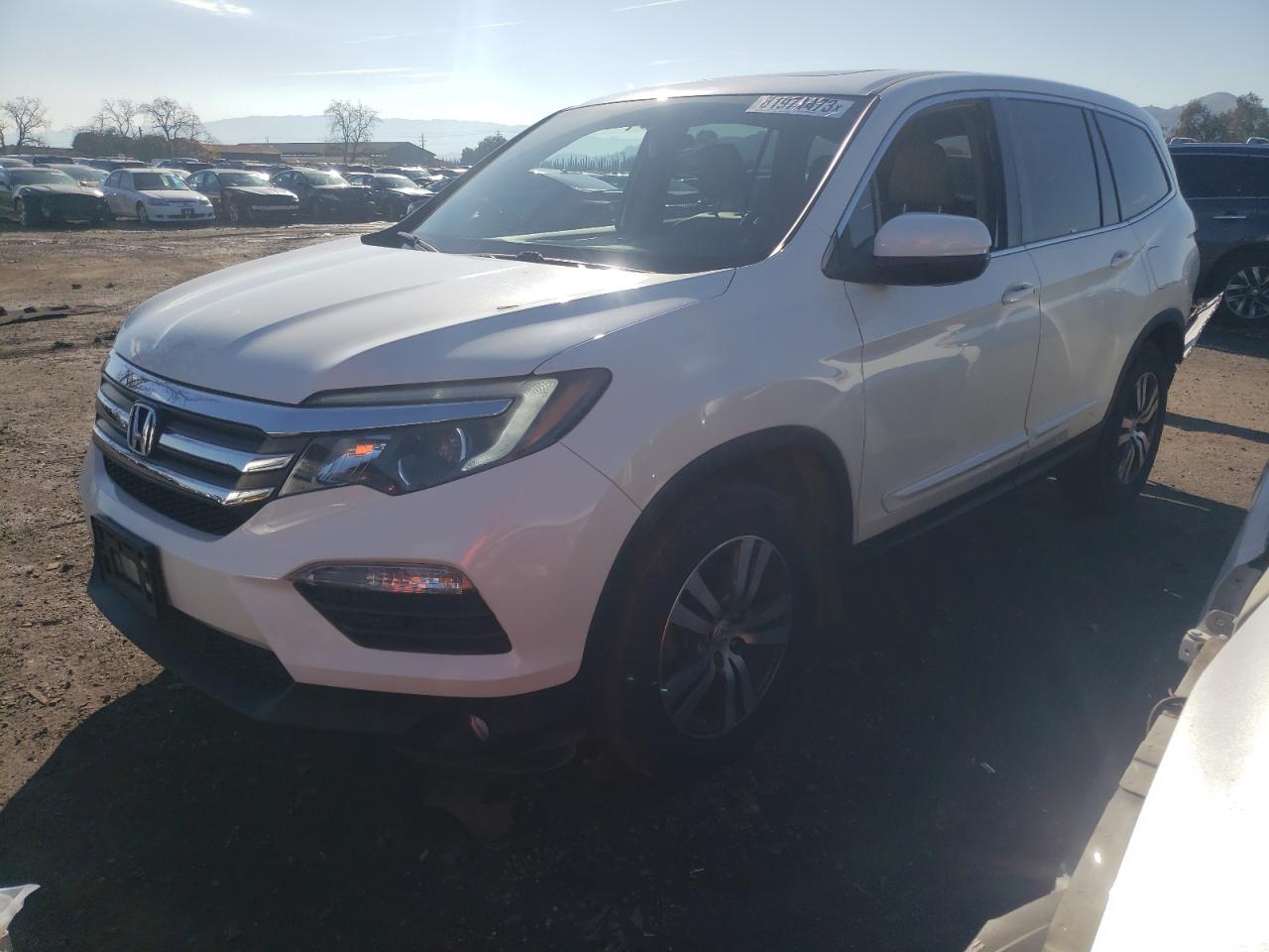 HONDA PILOT 2017 5fnyf5h58hb035865