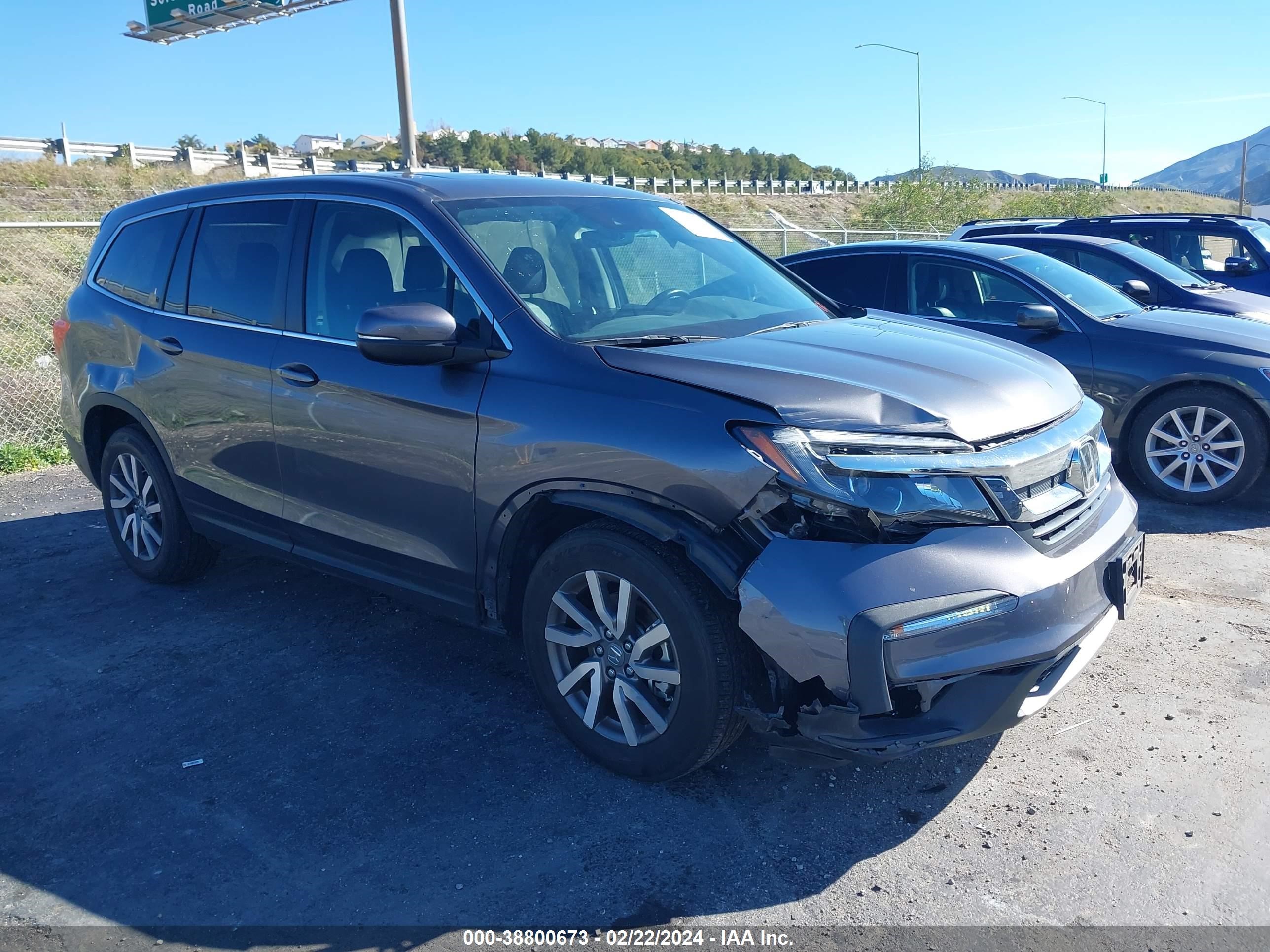 HONDA PILOT 2020 5fnyf5h58lb020842