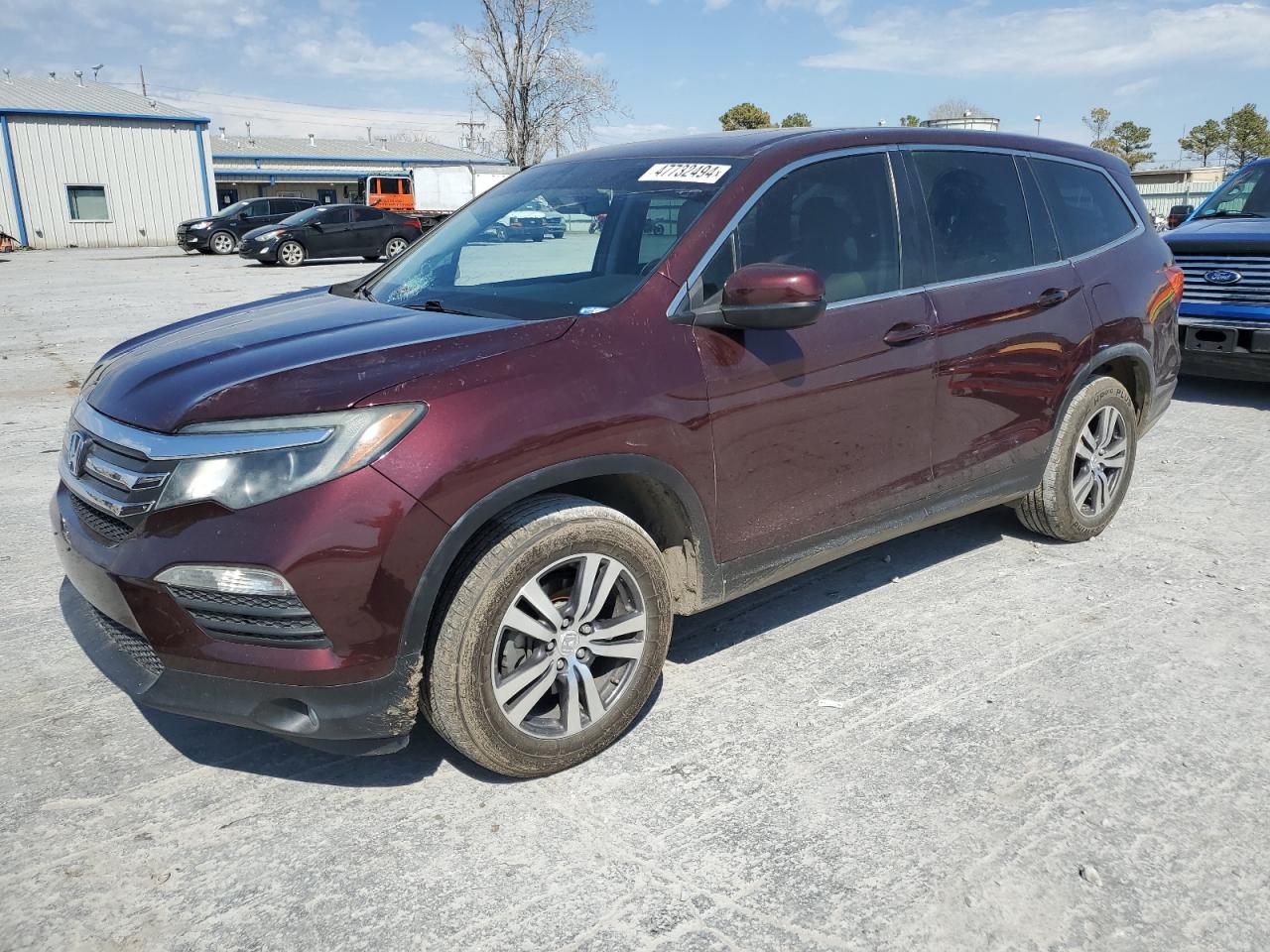 HONDA PILOT 2016 5fnyf5h59gb039650