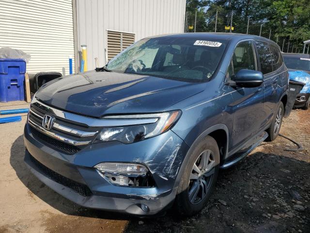 HONDA PILOT EXL 2017 5fnyf5h59hb028746