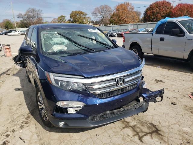 HONDA PILOT EXL 2017 5fnyf5h59hb037639