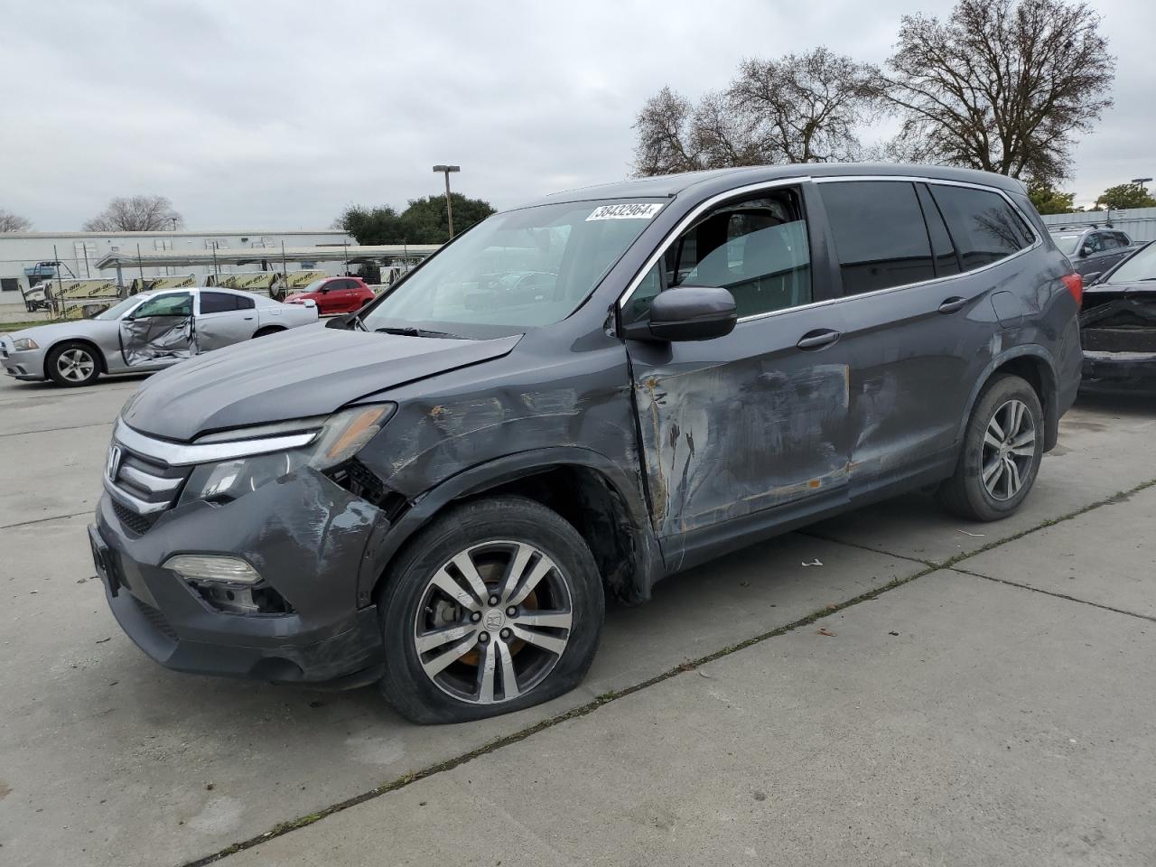 HONDA PILOT 2017 5fnyf5h59hb040556