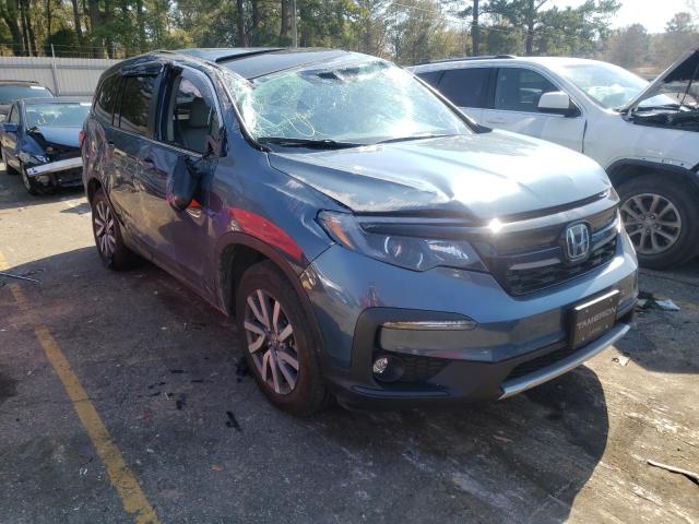 HONDA PILOT EXL 2021 5fnyf5h59mb019524