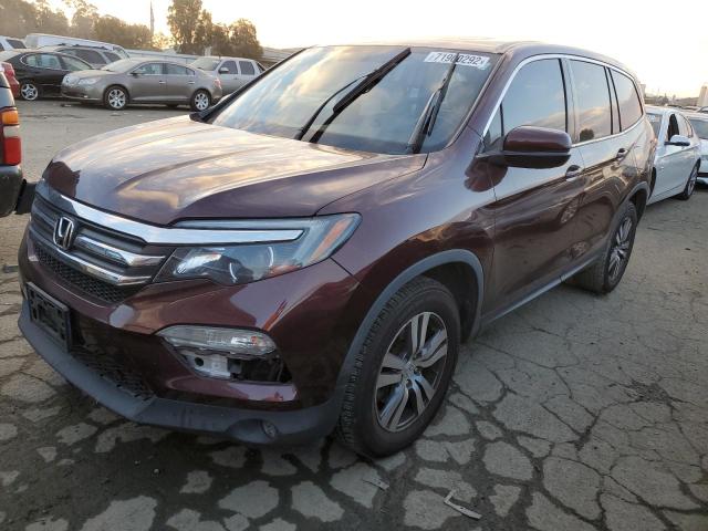 HONDA PILOT EXL 2017 5fnyf5h5xhb039769