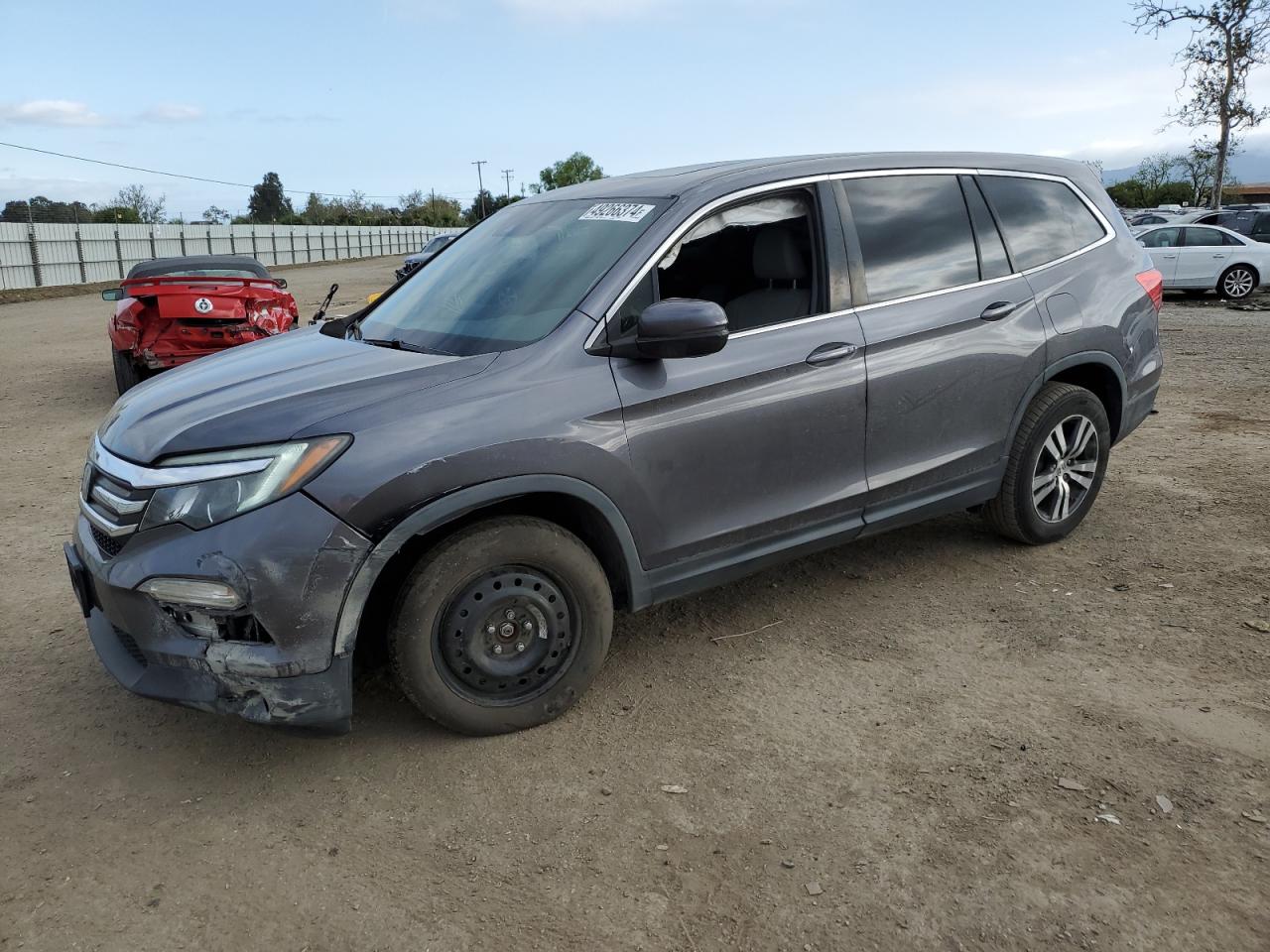 HONDA PILOT 2017 5fnyf5h61hb007575