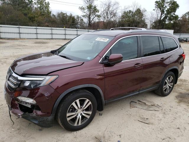 HONDA PILOT EXL 2016 5fnyf5h62gb043404