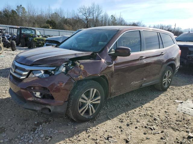 HONDA PILOT EXL 2016 5fnyf5h65gb008680