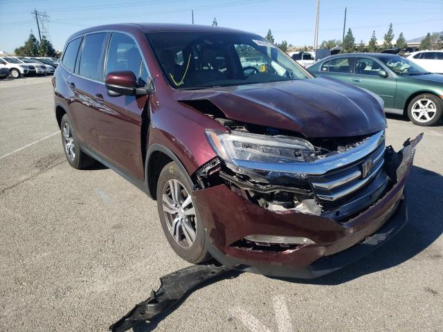 HONDA PILOT EXL 2017 5fnyf5h67hb037745